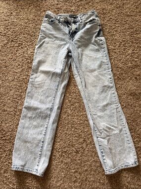 Fashion Nova Light Blue Straight Leg Jeans